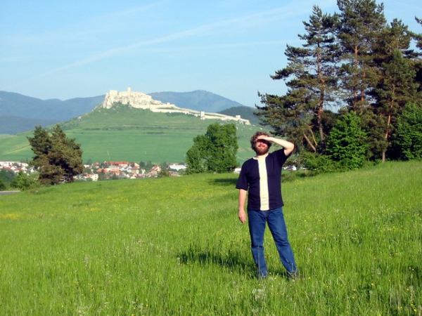 Zdjęcie ze Słowacji - Spissky Hrad - maj 2005.