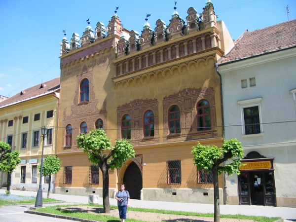 Zdjęcie ze Słowacji - Lewocza - rynek.