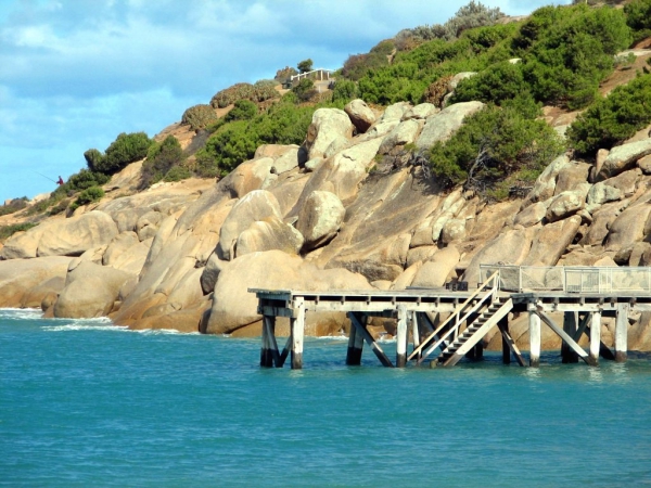 Zdjęcie z Australii - Molo w Horshoe Bay...