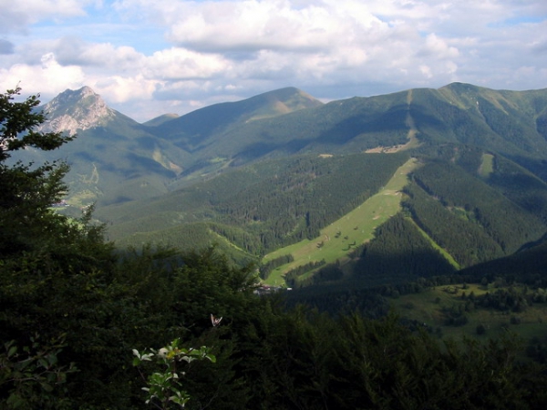 Zdjęcie ze Słowacji - Widok z Sokolje.