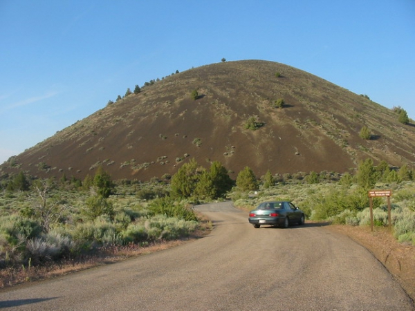 Zdjęcie ze Stanów Zjednoczonych - Schonchin Butte.