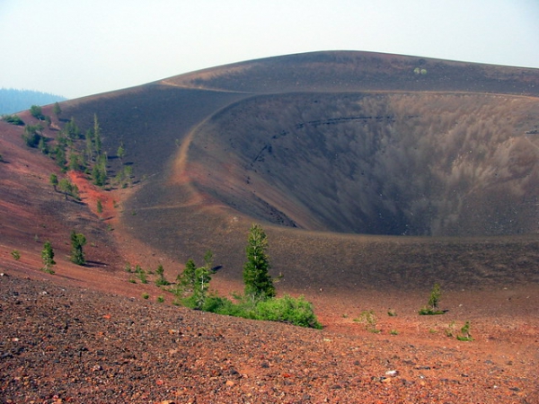 Zdjęcie ze Stanów Zjednoczonych - Krater Cinder Cone.