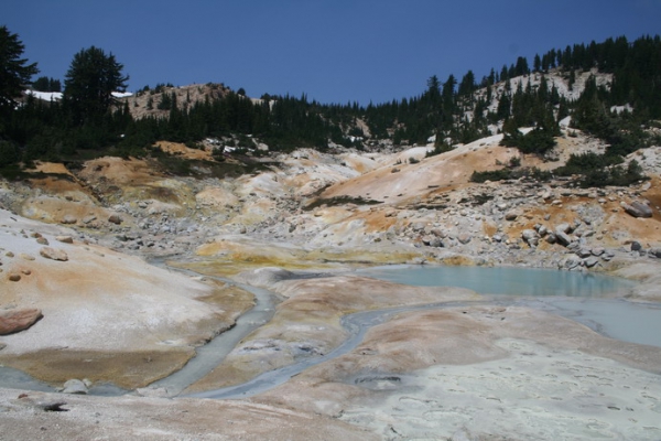 Zdjęcie ze Stanów Zjednoczonych - Bumpass Hell.