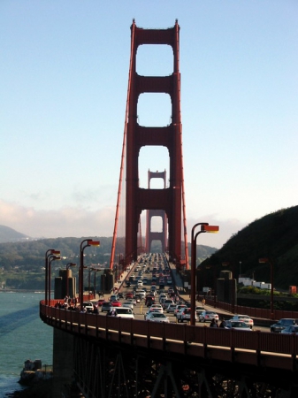 Zdjęcie ze Stanów Zjednoczonych - Golden Gate Bridge 2002.