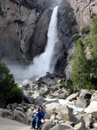 Zdjęcie ze Stanów Zjednoczonych - Lower Yosemite Fall.