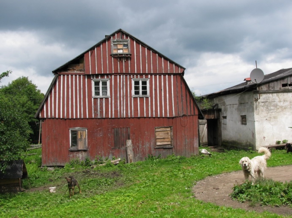 Zdjęcie z Polski - Rzeczka - stary dom.