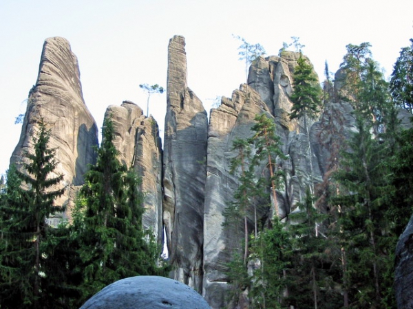 Zdjęcie z Czech - Adrspasske Skalni Mesto.