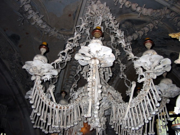 Zdjęcie z Czech - Ossuarium Kutna Hora.