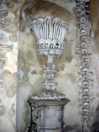 Zdjęcie z Czech - Ossuarium Kutna Hora.