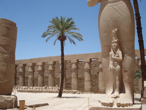 Zdjęcie z Egiptu - Karnak.