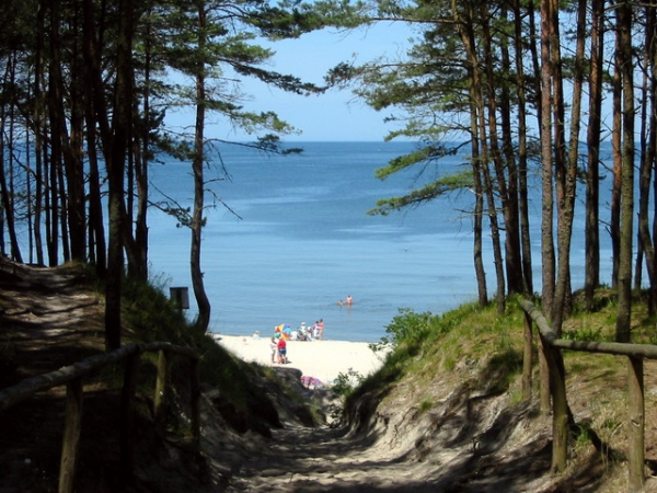 Zdjęcie z Polski - Plaża w Kątach.
