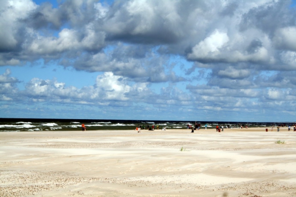 Zdjęcie z Polski - Plaża przy Łebskich...