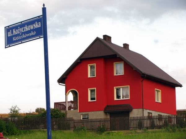 Zdjęcie z Polski - Dwujęzyczne Mirachowo.