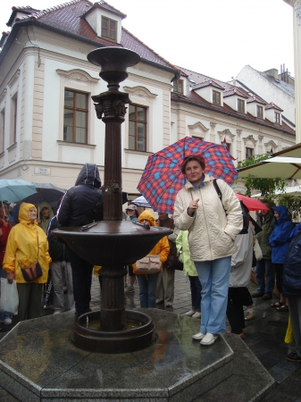 Zdjęcie ze Słowacji - Bratysława w deszczu