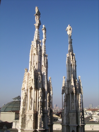 Zdjęcie z Włoch - wiezyczki Duomo