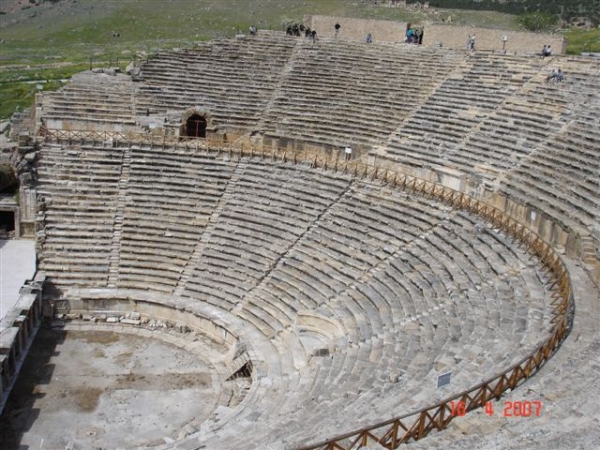 Zdjęcie z Turcji - Teatr w Hierapolis