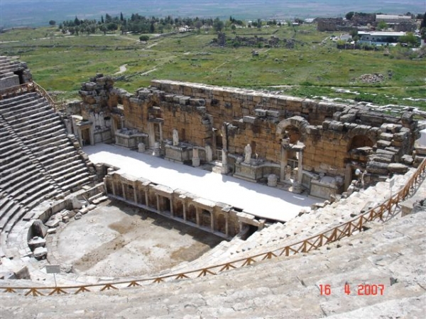 Zdjęcie z Turcji - Teatr w Hierapolis
