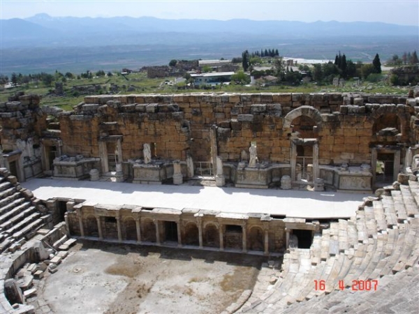 Zdjęcie z Turcji - Teatr w Hierapolis