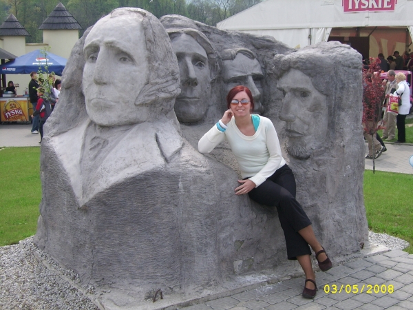 Zdjęcie z Polski - mini Góra Rushmore USA
