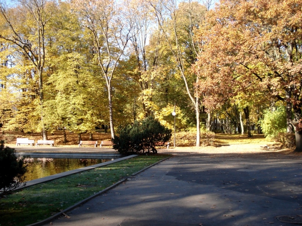 Zdjęcie z Polski - Planty - park miejski.