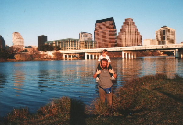 Zdjęcie ze Stanów Zjednoczonych - Austin - część downtown.