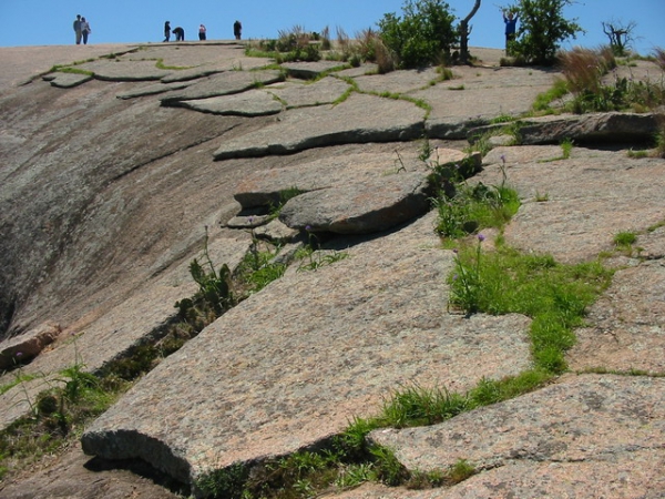 Zdjęcie ze Stanów Zjednoczonych - Enchanted Rock - erozja