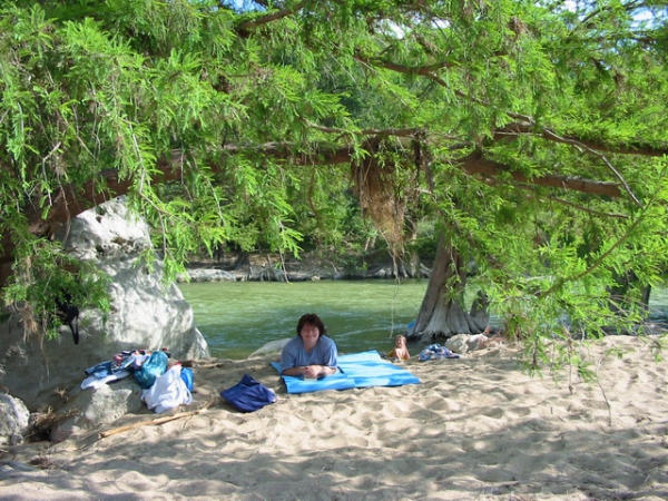 Zdjęcie ze Stanów Zjednoczonych - Pedernales Falls SP.