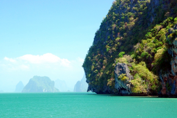 Zdjęcie z Tajlandii - Kolorowe wyspy Phang-nga