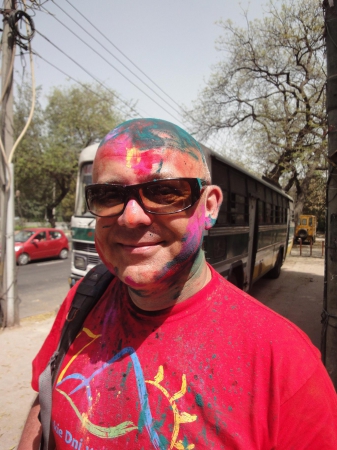 Zdjęcie z Indii - Efekt Holi