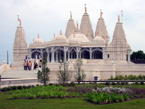 Zdjęcie ze Stanów Zjednoczonych - Mandir w Houston.