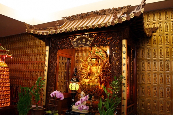 Zdjęcie ze Stanów Zjednoczonych - Tajwańska świątynia.