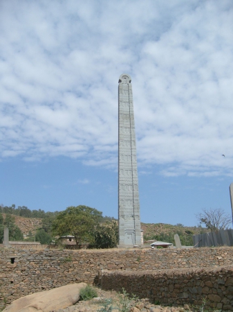 Zdjęcie z Etiopii - Stela w Aksum