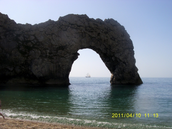 Zdjęcie z Wielkiej Brytanii - Durdle Door.