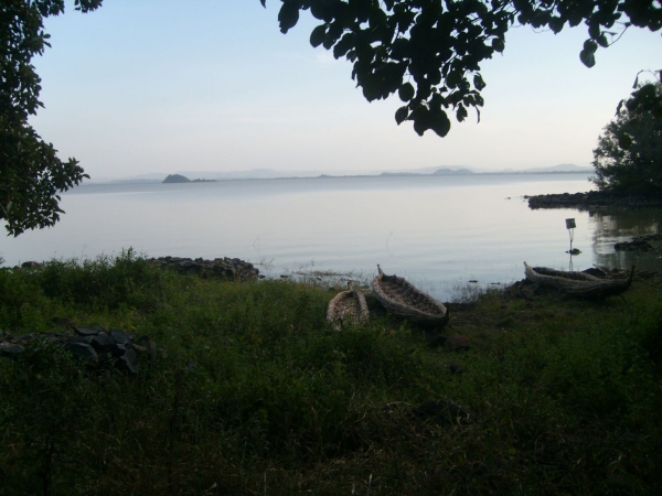 Zdjęcie z Etiopii - Łodzie na jeziorze Tana