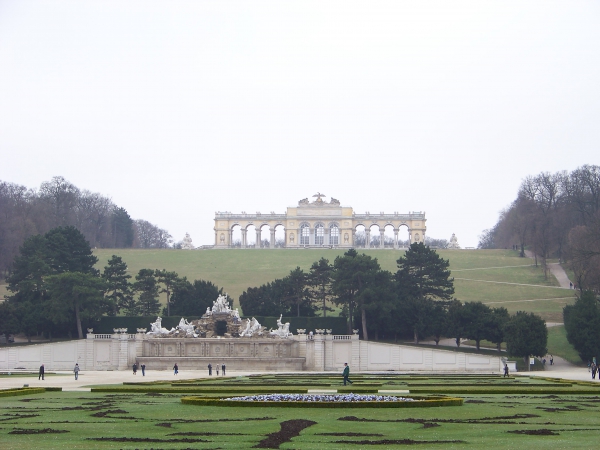 Zdjęcie z Austrii - Ogrody Schonbrunn