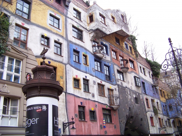 Zdjęcie z Austrii - Hundertwasserhaus