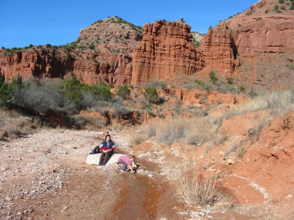 Zdjęcie ze Stanów Zjednoczonych - Caprock Canyons SP.