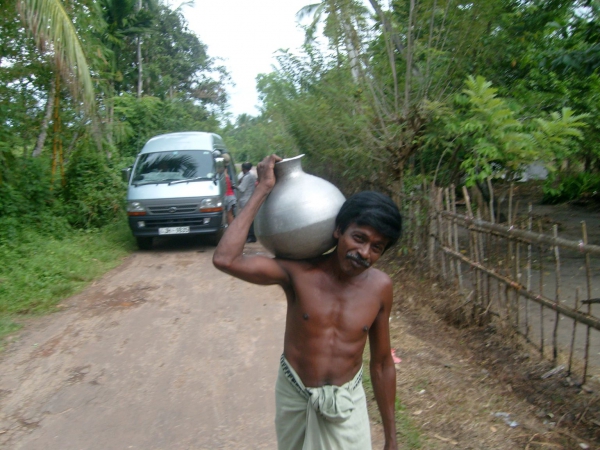 Zdjęcie ze Sri Lanki - Wiejski obrazek