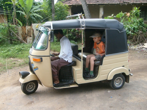 Zdjęcie ze Sri Lanki - Tuk - tuk