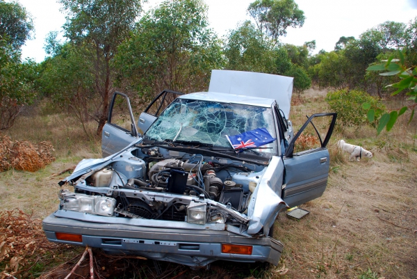 Zdjęcie z Australii - Ten Nissan zakonczyl...