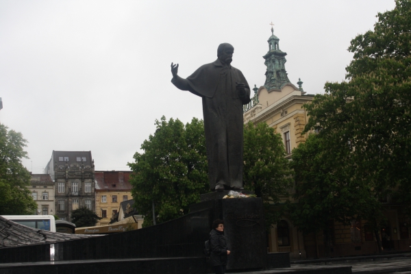 Zdjęcie z Ukrainy - Pomnik Tarasa Szewczenki