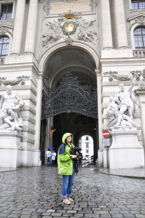 Zdjęcie z Austrii - Hofburg - wejście główne