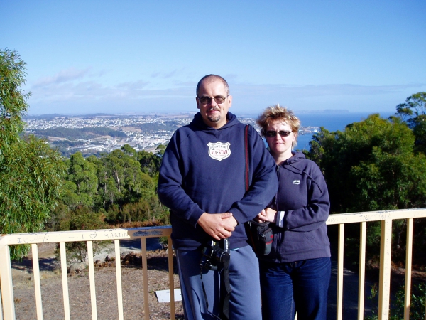 Zdjęcie z Australii - Z panorama Burnie w tle