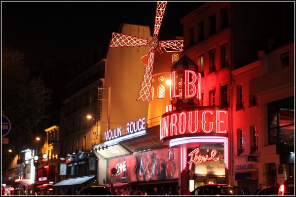 Zdjęcie z Francji - Moulin Rouge