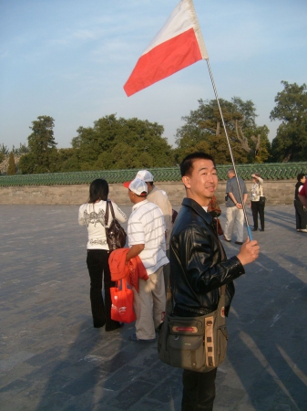 Zdjęcie z Chińskiej Republiki Ludowej - Nasi w Pekinie