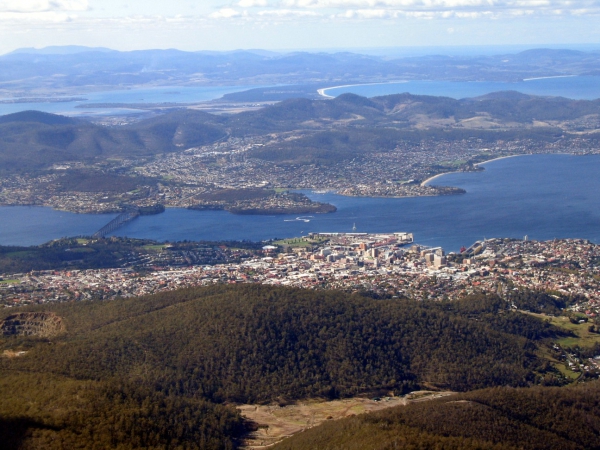 Zdjęcie z Australii - Panorama Hobart