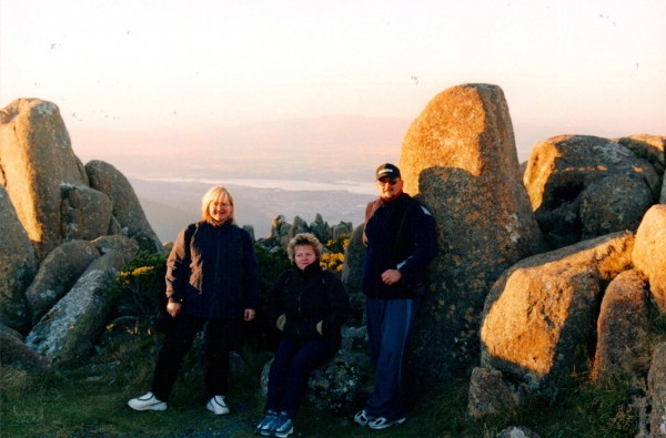 Zdjęcie z Australii - Na szczycie Mt Wellington