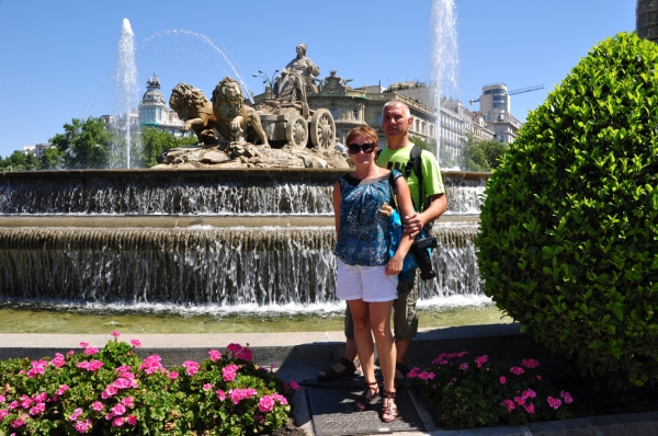 Zdjęcie z Hiszpanii - Plaza de la Cibeles