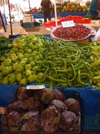 Zdjęcie z Turcji - bazar w Manvgat