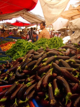 Zdjęcie z Turcji - bazar w Manvgat